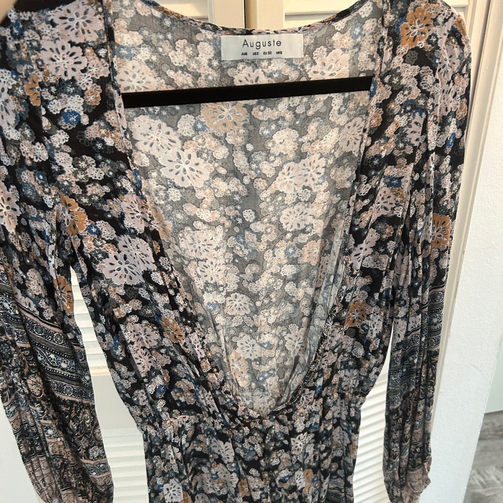 Auguste Romper - long sleeve/shorts